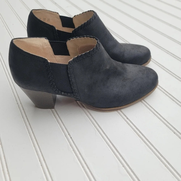 Life Stride Joelle Chelsea Boot Flex Velocity Memory Foam Womens Black Sz 9.5M - Picture 1 of 11